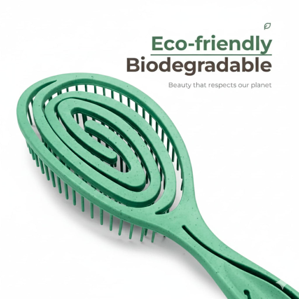 Eco - Friendly Glide Thru Biodegradable Detangling Brush - Zyler