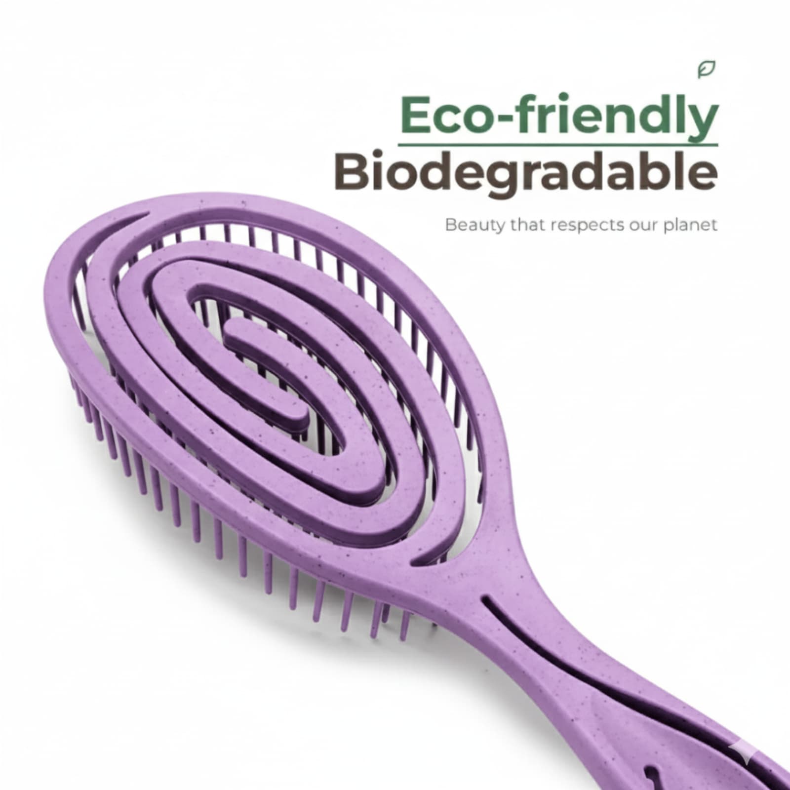 Eco - Friendly Glide Thru Biodegradable Detangling Brush - Zyler