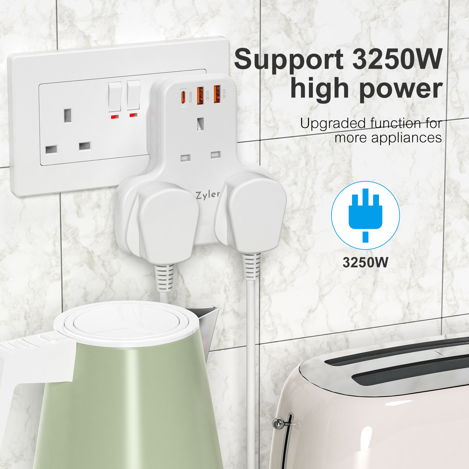 Zyler PD20 Power Strip